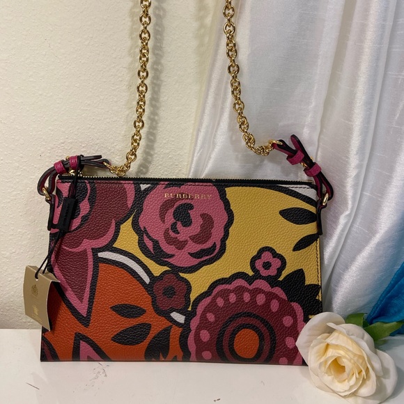 burberry flower bag